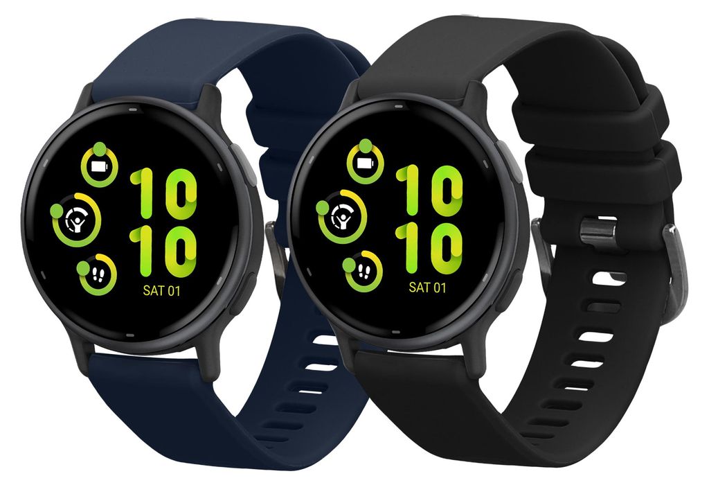 kwmobile 2x Uhrenarmband für Garmin vivoactive 5 / active 5 Produktbild 