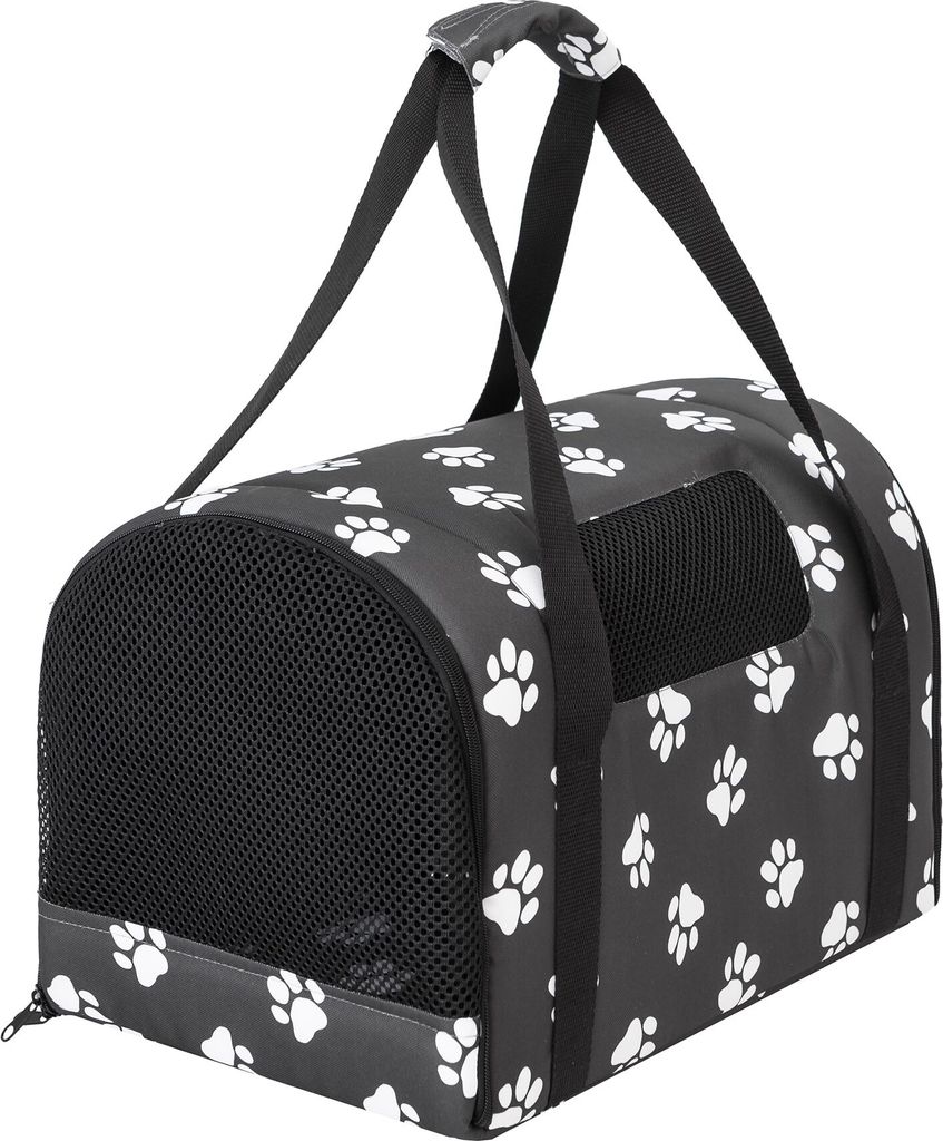Transportbox "TUBE" für Hunde & Katzen - 27x39x28 cm - faltbar, robust, mit Belüftung & Tasche | Doggy