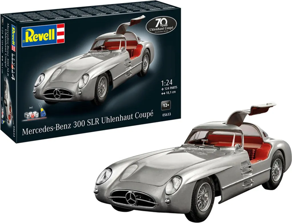Maquette à monter Mercedes-Benz 300 SLR Revell 1:24 Kit Complet Cadeau
