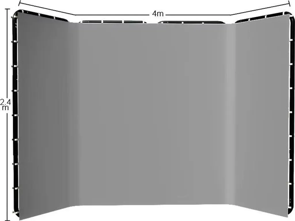 Cadre de fond pliable design minimaliste couleur unie pour portrait