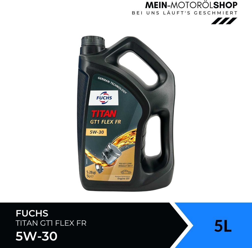 Fuchs Titan GT1 Flex FR 5W-30 5 Liter