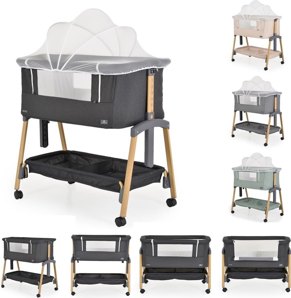 Cangaroo Adoro Schwarz Wiege Bett