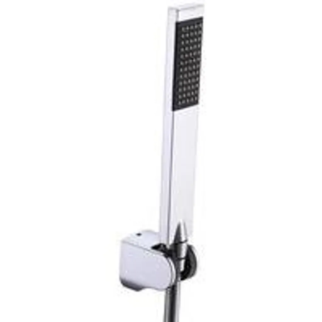 Douche inox anti-calcaire LP135 avec flexible et support chrome durable