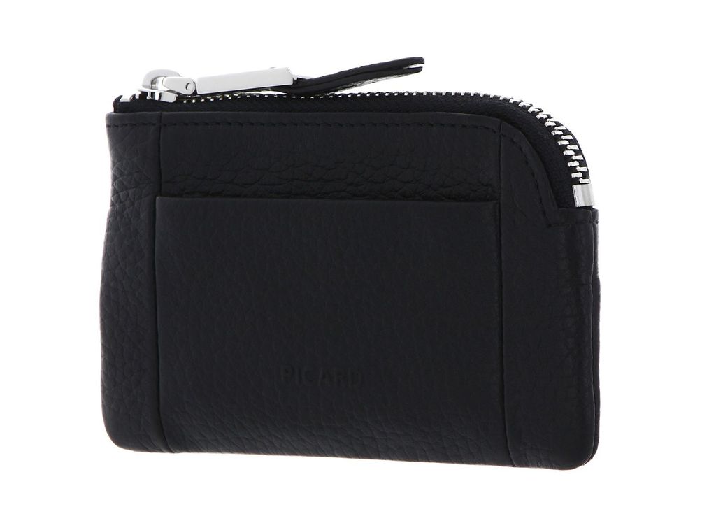 PICARD Leder Schlüsselmäppchen Pure 1 Key Case Black schwarz