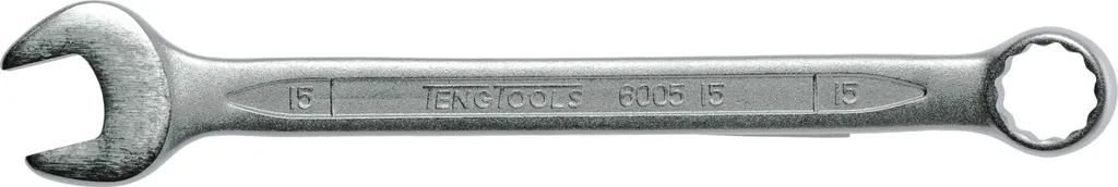 TengTools 600515 Chiave 15mm Combinata Acciaio CrV Professionale DIN3113A