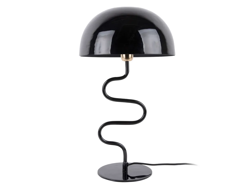 Grande lampe champignon TWIST pour buffet de salon en métal de 54 cm