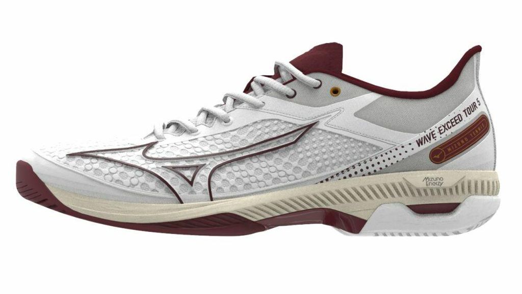 MIZUNO WAVE EXCEED TOUR 5AC/Weiß/Cabernet/Papyrus/40.0/6.5 Produktbild 