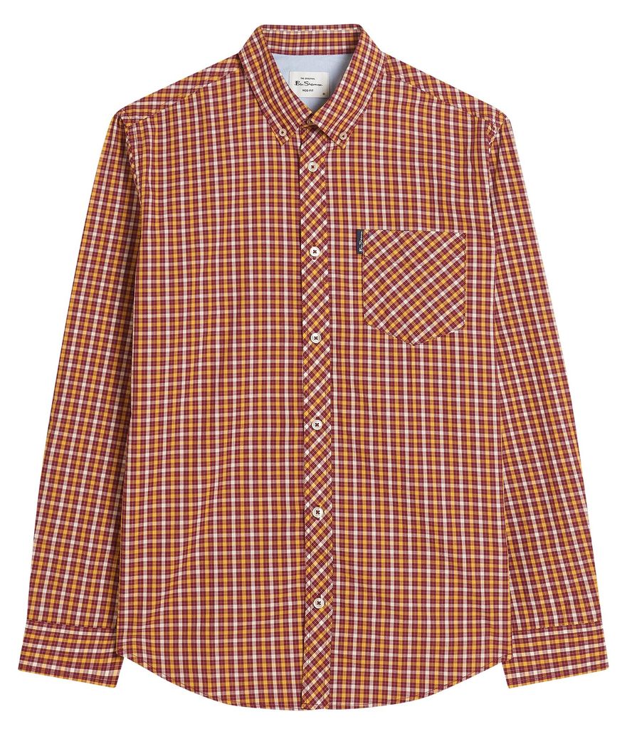 Ben Sherman - "Signature" Hemd für Herren, Langärmlig BK112 Produktbild 