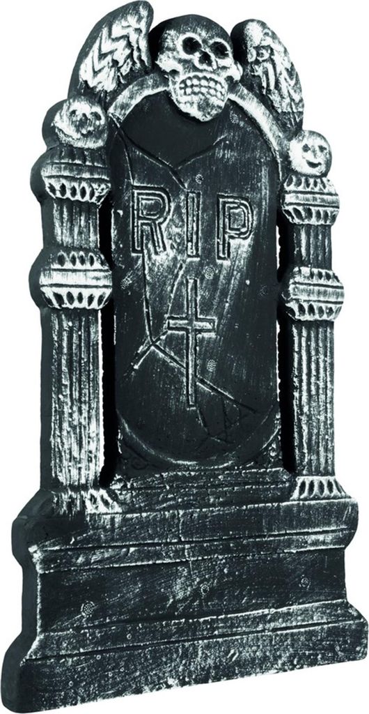 Geflügelter Totenkopf Grabstein
