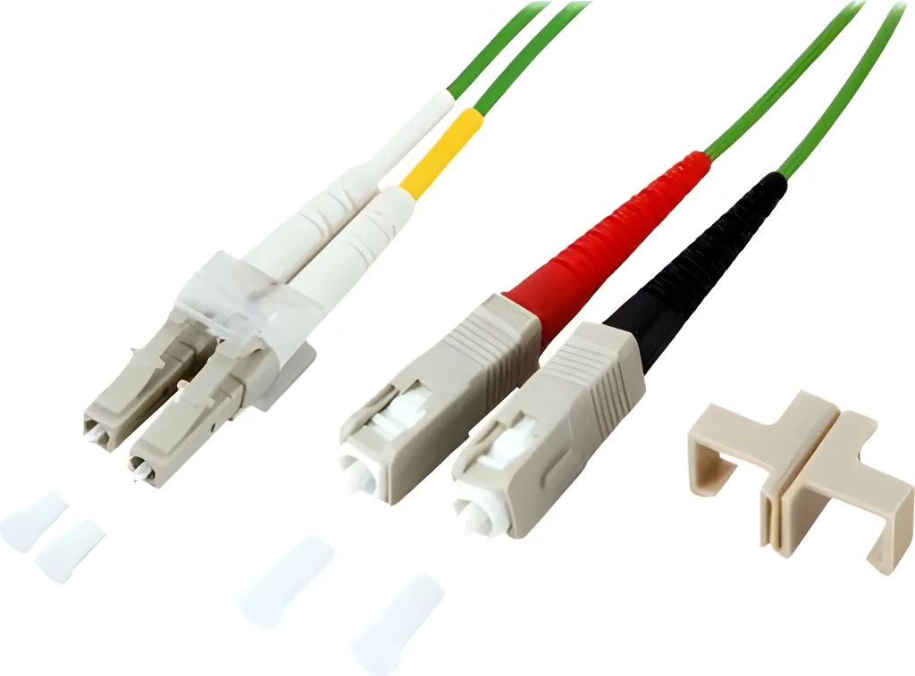 Cavo EFB Duplex Jumper LC-SC OM5 50/125 2m - Fibra Ottica Professionale