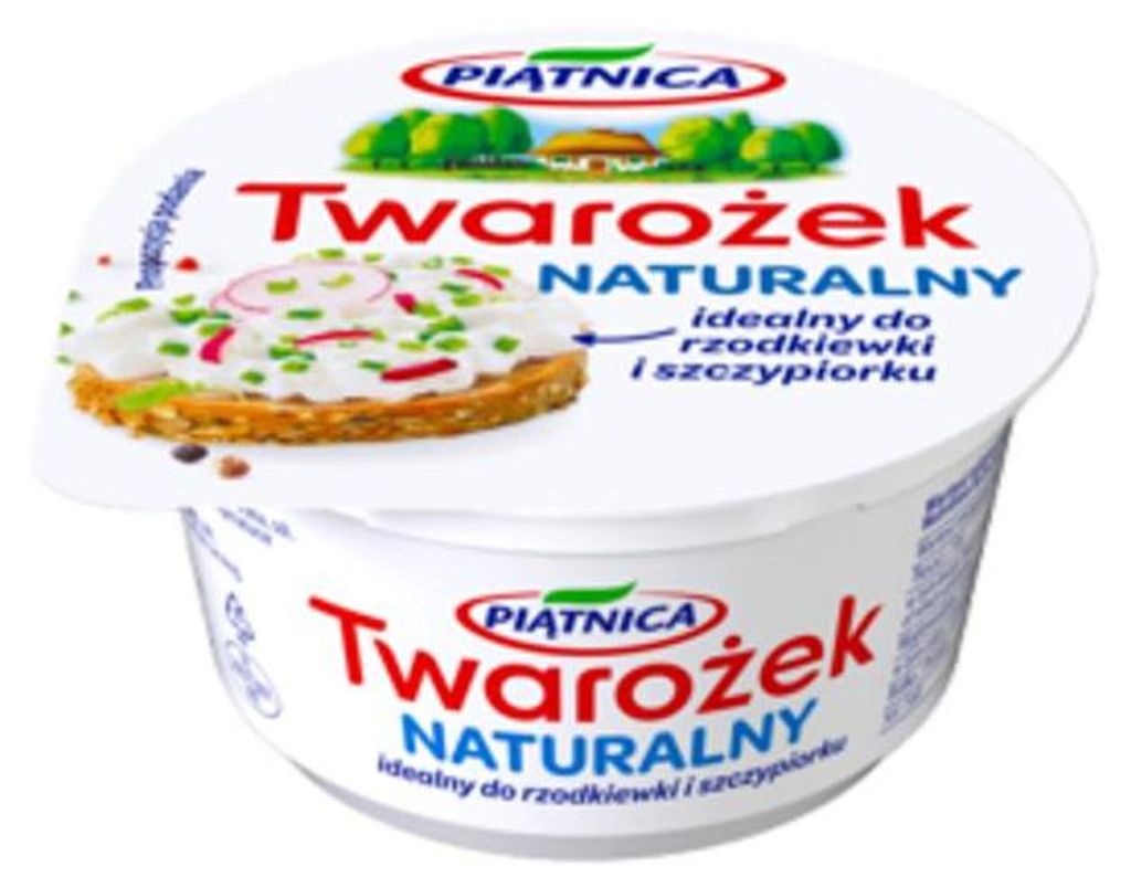 Piątnica Twarożek Naturalny 150 g Zdjęcie produktu 