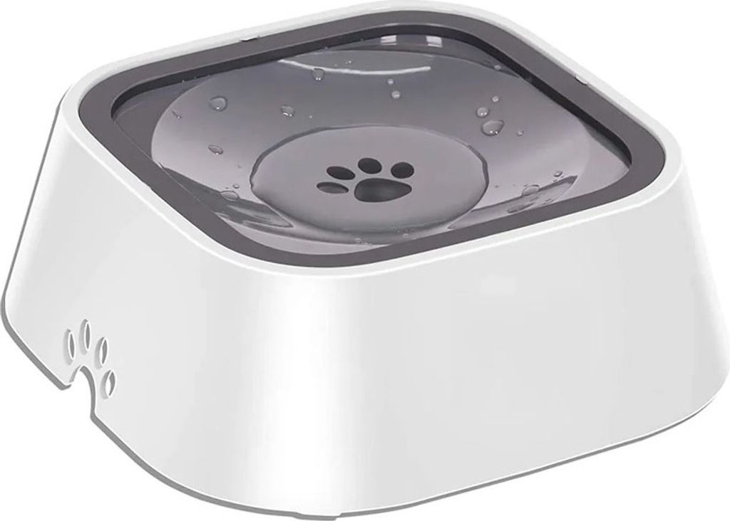 Wassernapf für Hunde, spritzwassergeschützter Wassernapf für Haustiere