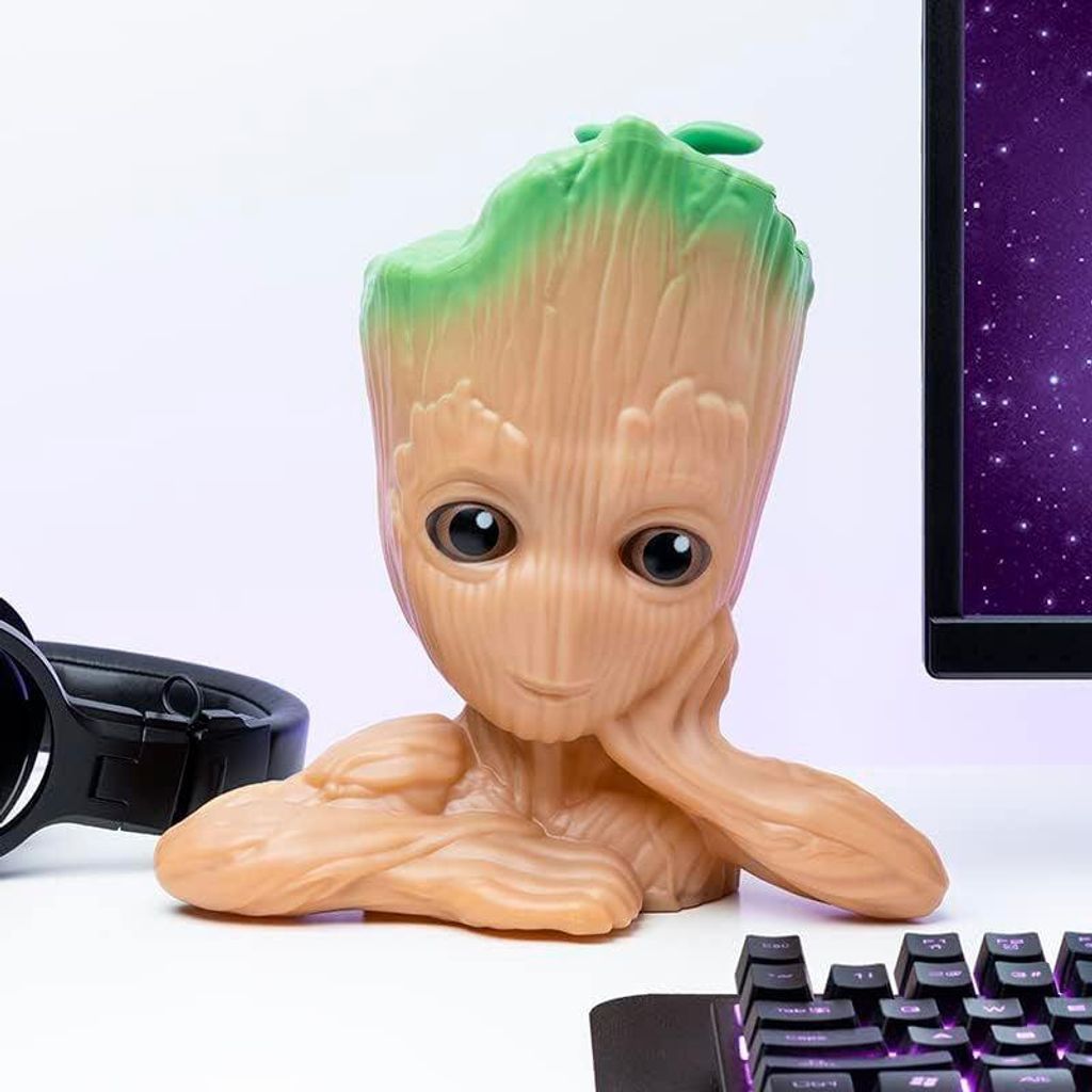 Groot 3D-Lampe mit Sound, 22 cm Höhe, Marvel Guardians of the Galaxy