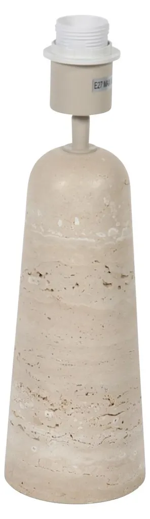 Lampe de Chevet Pierre Crème Travino pour Ambiance Douce Salon et Nuit