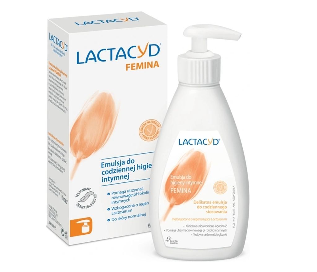 Emulsione per l'igiene intima Lactacyd Femina 200 ml Immagine del prodotto 