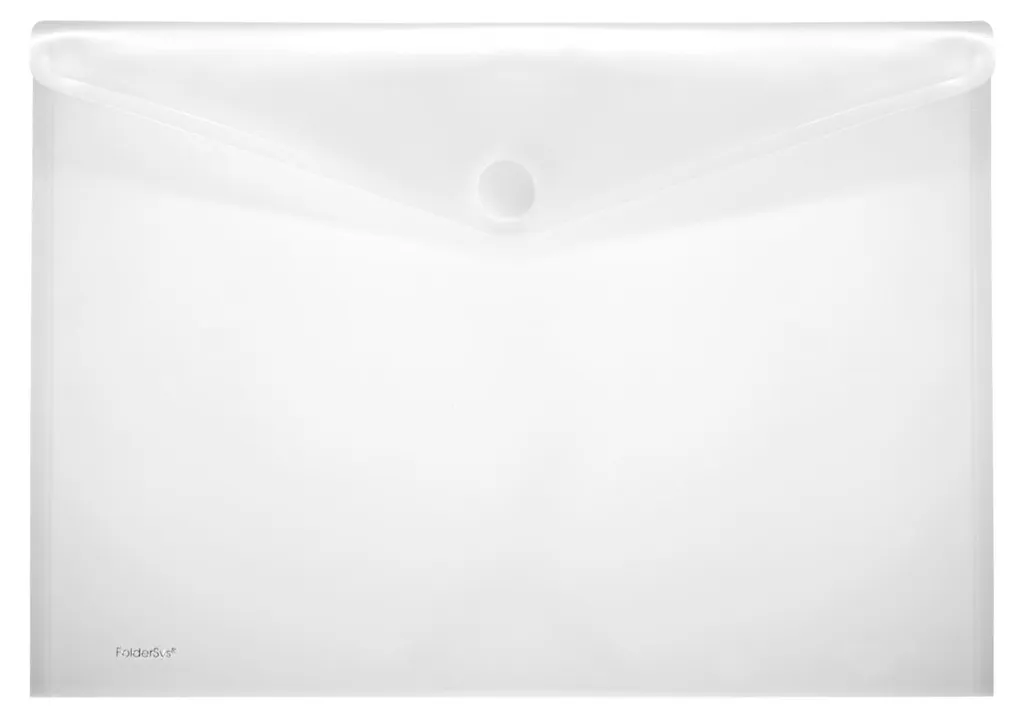 FolderSys Sammelhülle 40107-04 A3 Trasparente - Busta con Velcro 10 pz