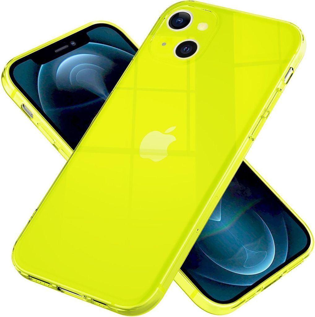 NALIA Klare Neon Handy Hülle für iPhone 13 Mini, Bunt Produktbild 