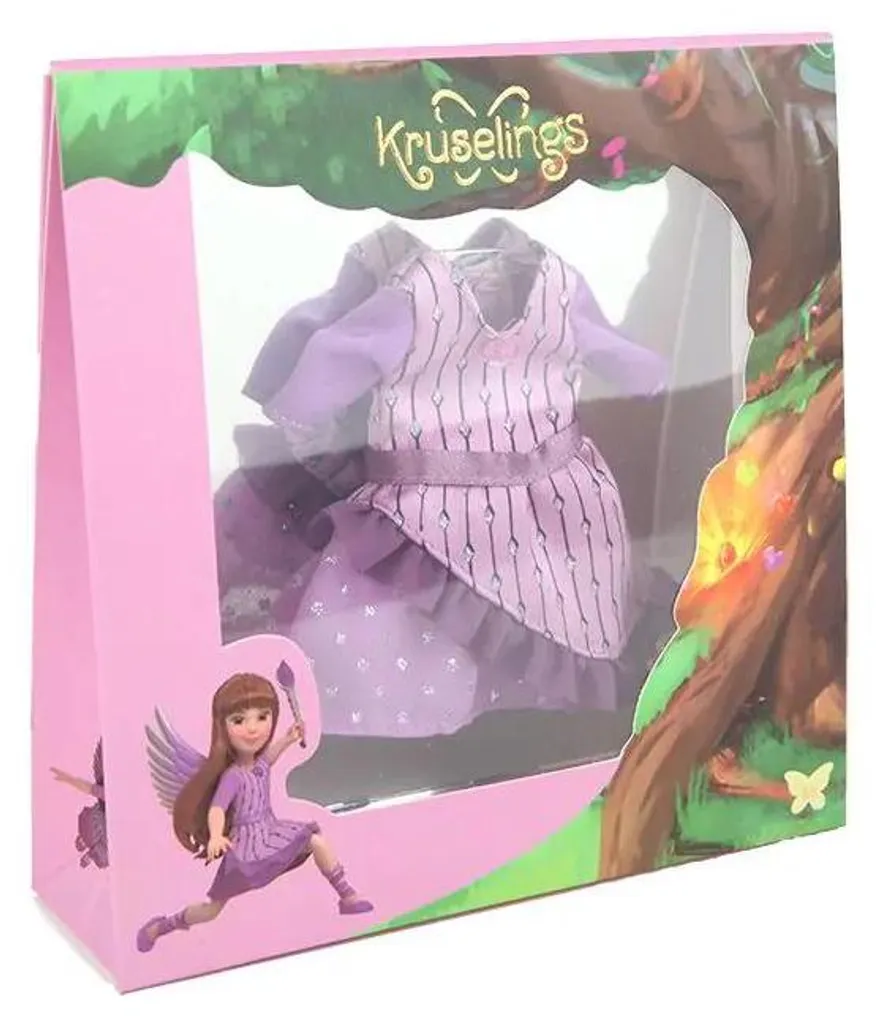 Kruselings Chloe Tenue Magique avec Ailes et Baguette pour Poupée 23cm