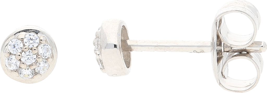 Ohrstecker Weißgold 333 Zirkonia JL10-06-2328 JuwelmaLux