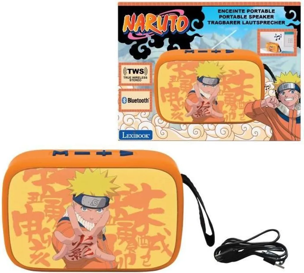 Altoparlante Bluetooth Naruto Portatile 5.0 TWS - Audio Premium Tessuto