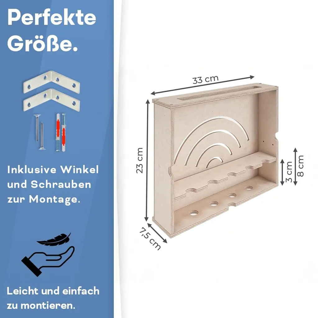 Couvercle pour Routeur et Cache-Câble Mural - Solution Rangement Wi-Fi - 3