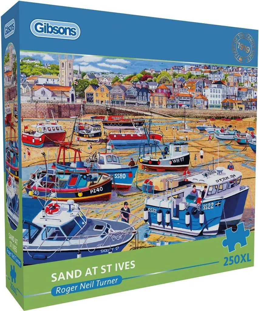 Puzzle de 250 pièces Gibsons Sand at St Ives jeu éducatif pour tous les âges