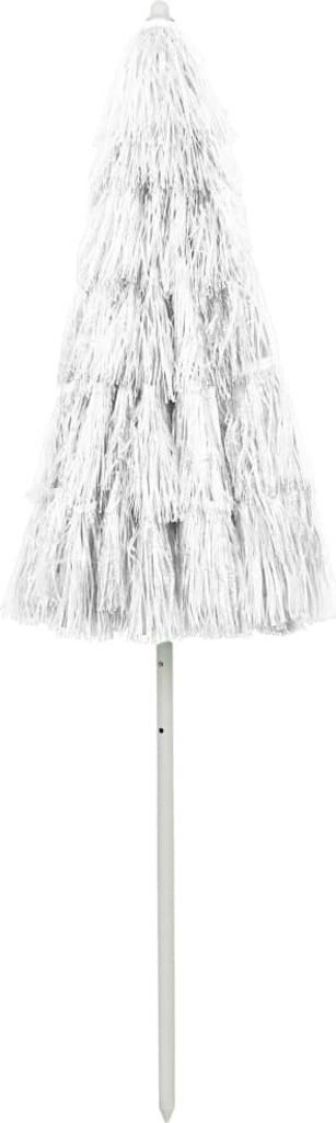 vidaXL Sonnenschirm Hawaii Weiß 240 cm Produktbild 