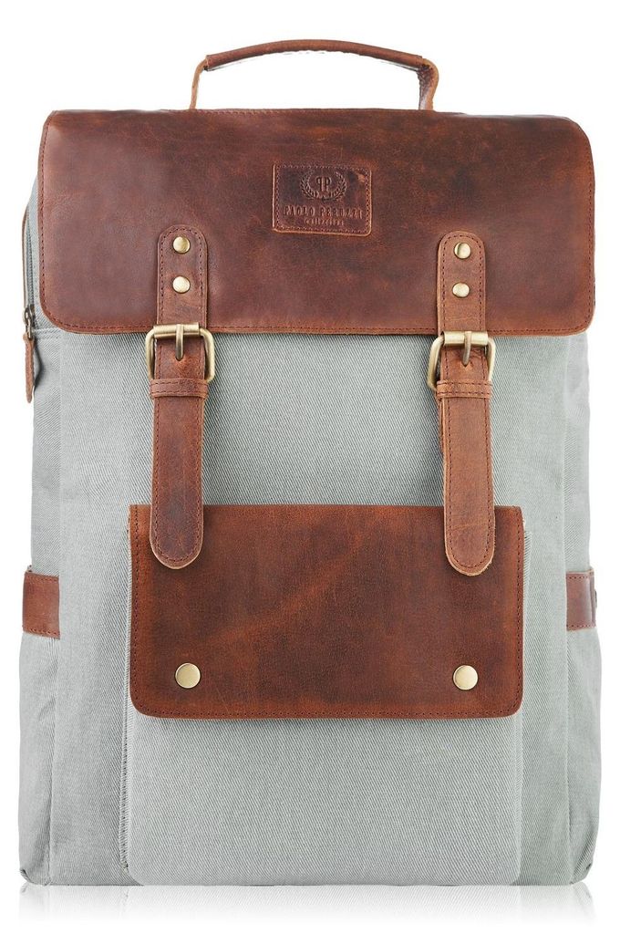 Laptop-Rucksack vintage urbaner Herren-Rucksack für die Produktbild 