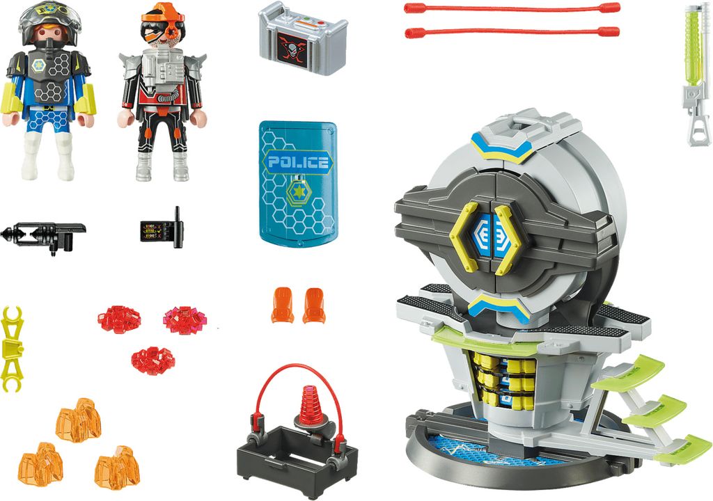 PLAYMOBIL City Life Tresor mit Geheimcode, Polizei, 5 Produktbild 