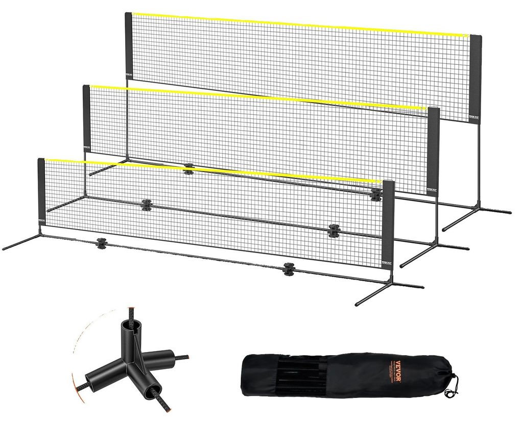 VEVOR Filet de badminton, filet de volley-ball réglable en Image du produit 