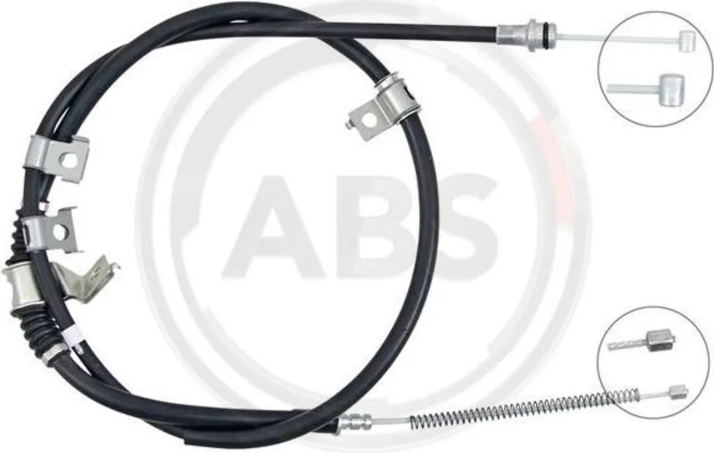Câble frein à main Mitsubishi Pajero - Remplacer OE MR407183 A.B.S.