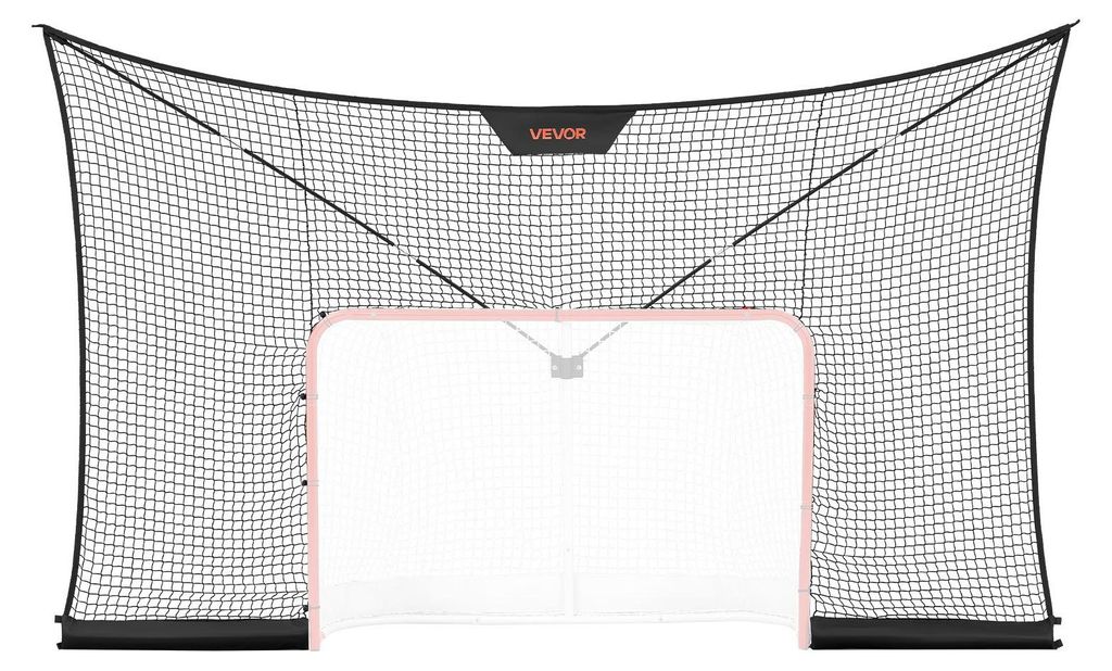 VEVOR: Red de protección para portería de hockey, 366 x 213 Imagen del producto 