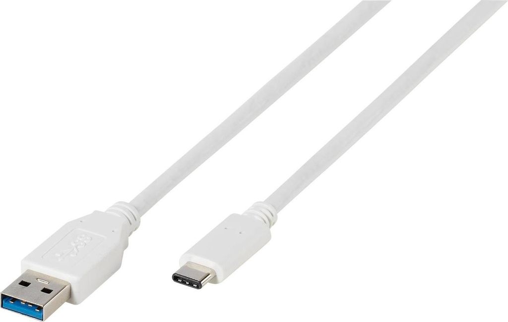 USB Type-C Kabel, USB Type-C Stecker <-> USB 3.1 Type A Stecker, 2m (45353)