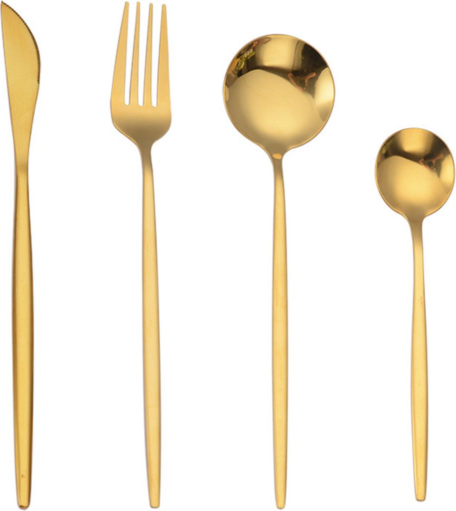 1 Set Besteckset, hitzebeständiger Edelstahl, Gabel, Löffel, Ausstecher, Küchenutensilien für Zuhause, Hochzeiten, Partys