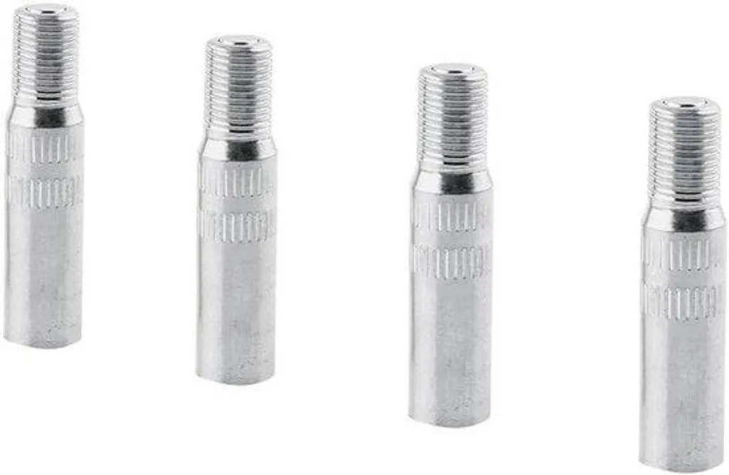 Lot de 4 Capuchons Valve LED Verte Étanche pour Roues de Camion et Van