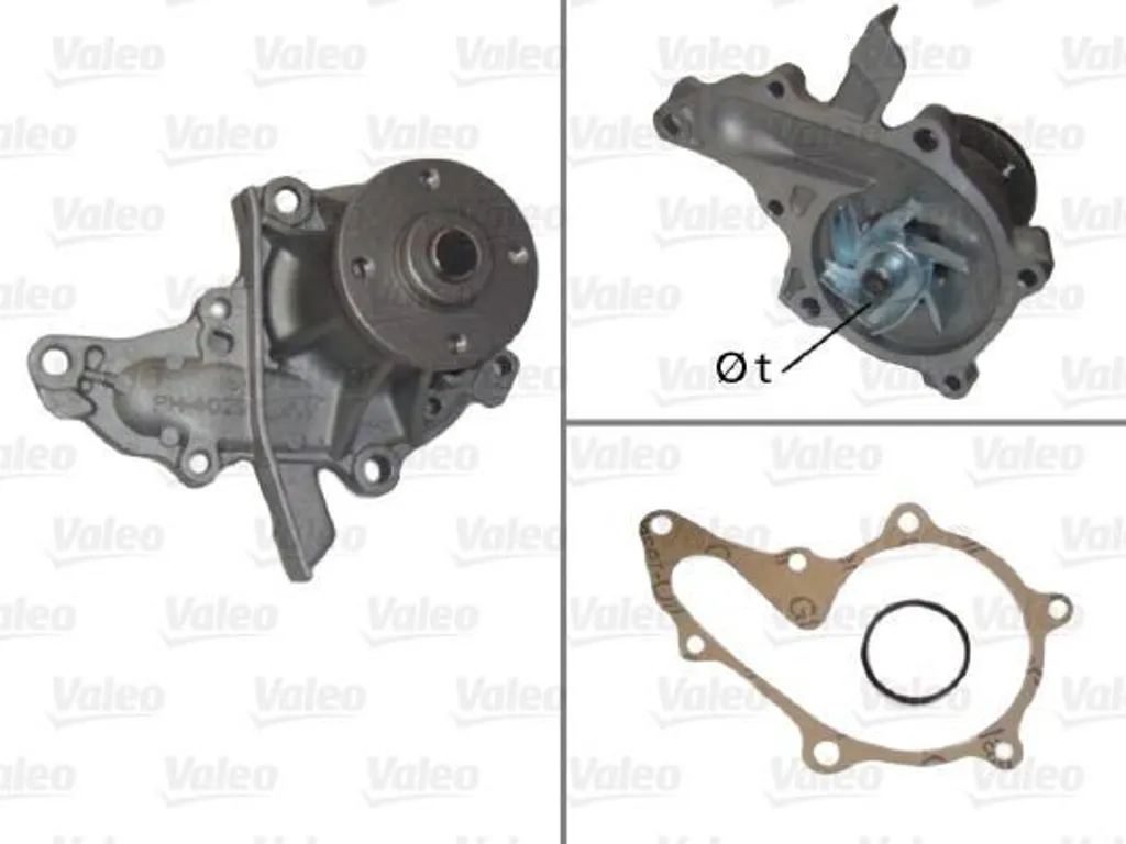 Pompe à Eau Valeo Haute Performance pour Celica T20 et Carina E T19