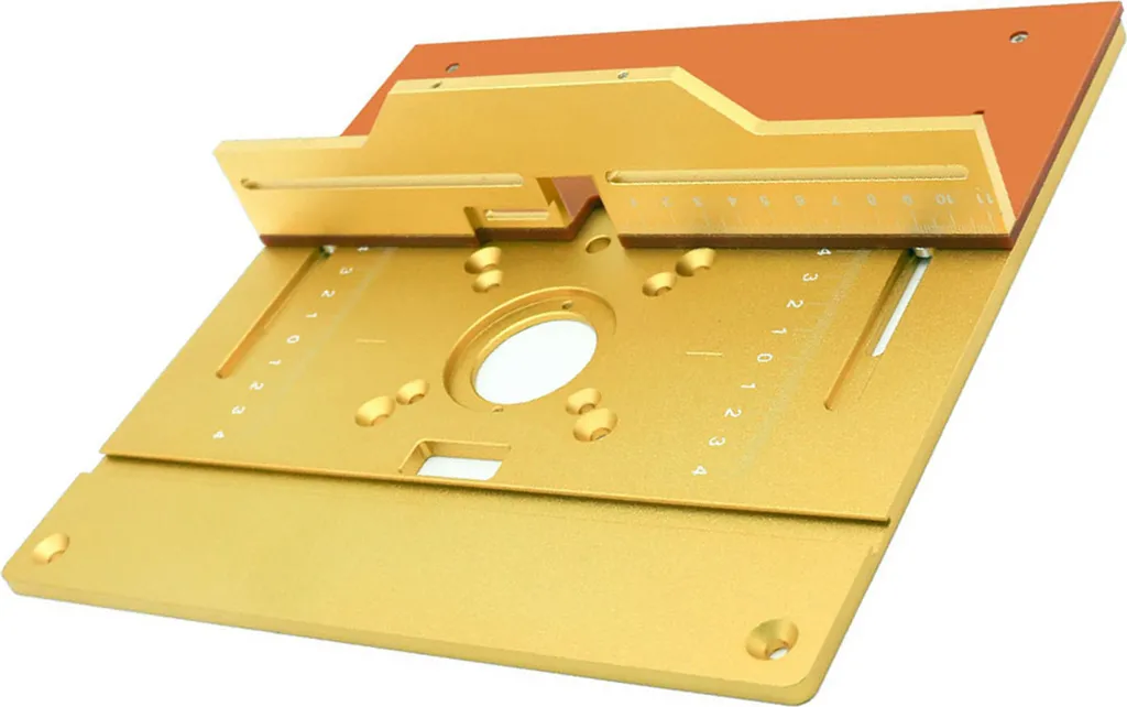 Plaque d'insertion pour défonceuse idéale pour toupie et établi - 3