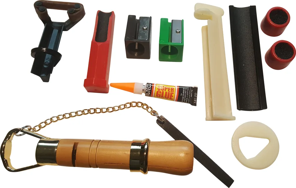 Kit de réparation de queue de billard JOHN WEST complet 11 pièces