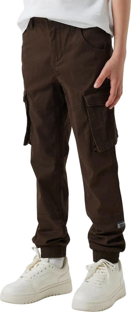 Name It Bamgo Regular Fitted Twill Hosen Braun 10 Years Jungen Braun 10 Years