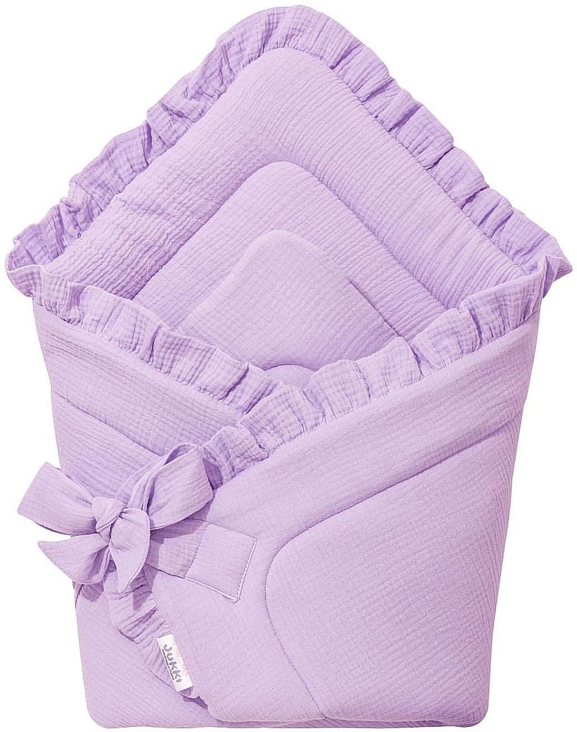 Musselin-Wickeldecke für Babys – Violet