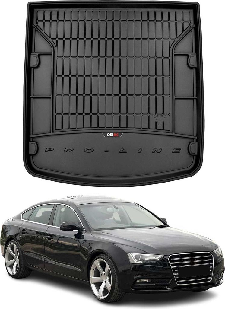 OMAC Gummi Kofferraumwanne für Audi A5 Sportback 2009-2017 TPE Laderaumwanne