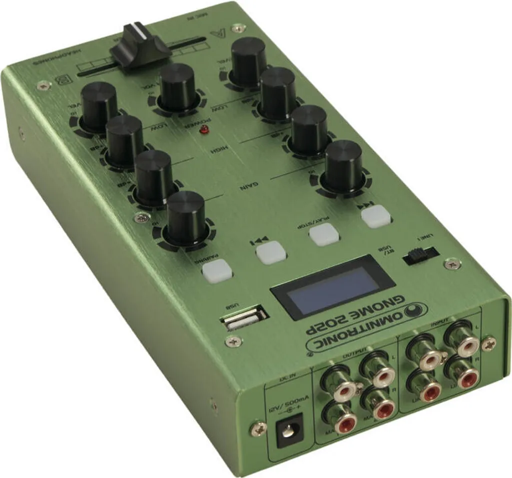 Table de mixage compacte Omnitronic GNOME-202P pour petit espace - 5