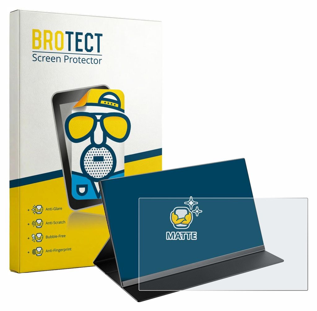 BROTECT Schutzfolie für Laptomo 15.6" Tragbarer Monitor Displayschutz Displayschutzfolie Folie Matt Entspiegelungsfolie