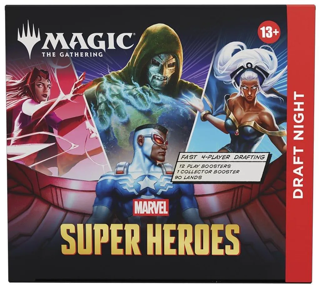 Magic: The Gathering Marvel Super Heroes Draft Night - Pack de Jeu Scellé - 3
