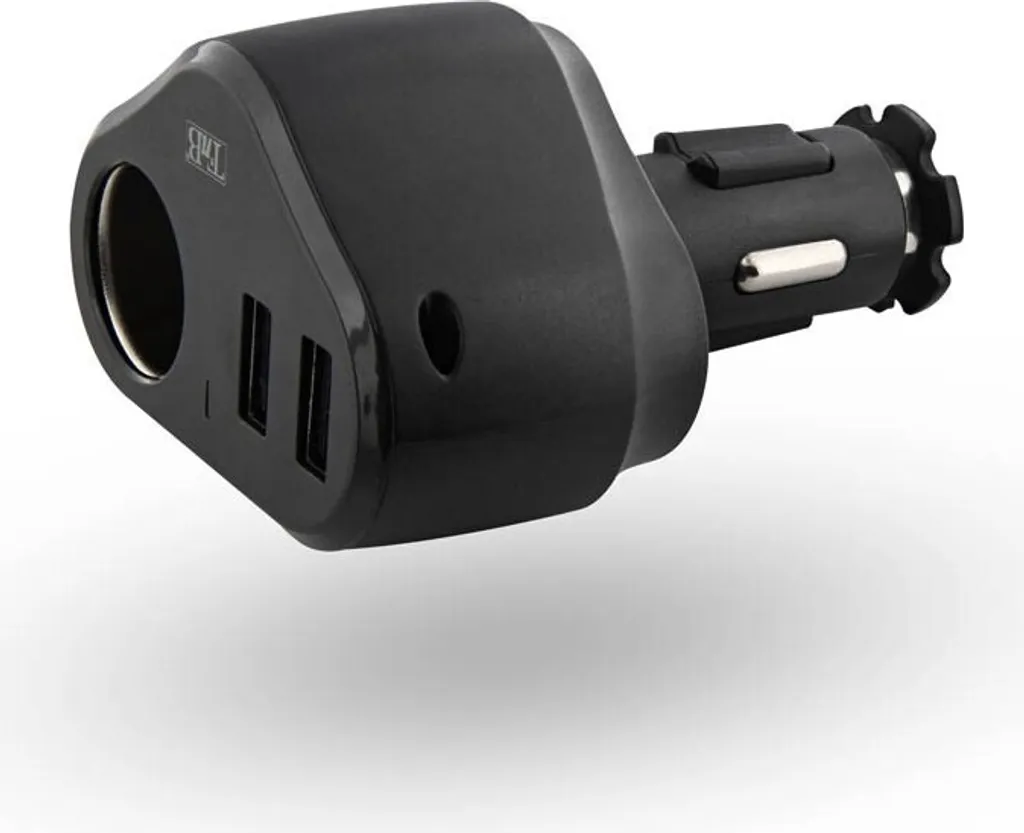 TnB 8101 Caricabatterie Auto Sicuro per Famiglia | USB Universale
