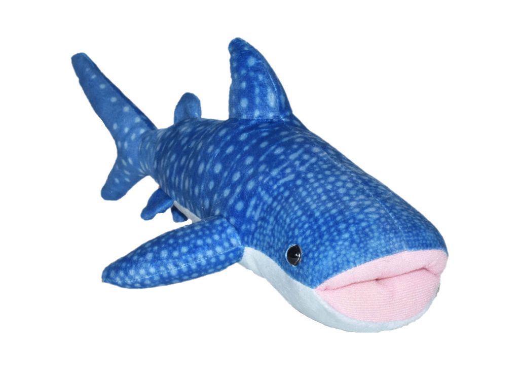 Wild Republic Plusch Walhai Pluschtier - blau - 35 cm - Tiere