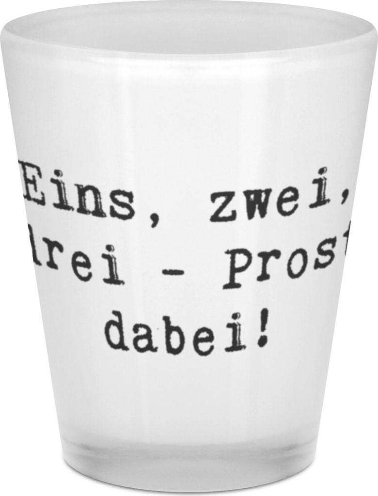 Mr. & Mrs. Panda Likörglas Spruch Schnapsglas Prost - Transparent - Geschenk, Stamperl, Geschenke, Glas, dekorativ, Tradition, Shotglas, personali...