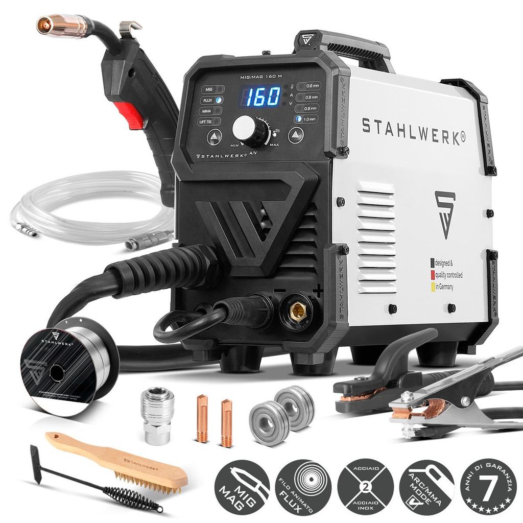 STAHLWERK Saldatrice ad arco MIG/MAG 160 M - inverter Immagine del prodotto 