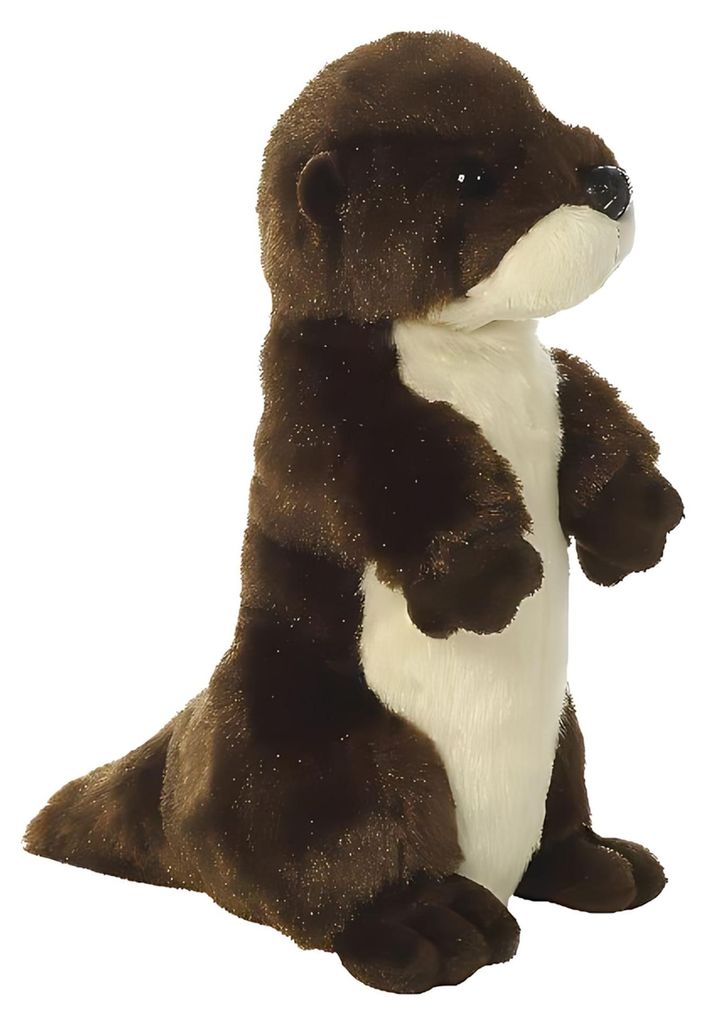 Aurora Mini Flopsies Flussotter Braun 20 cm Produktbild 