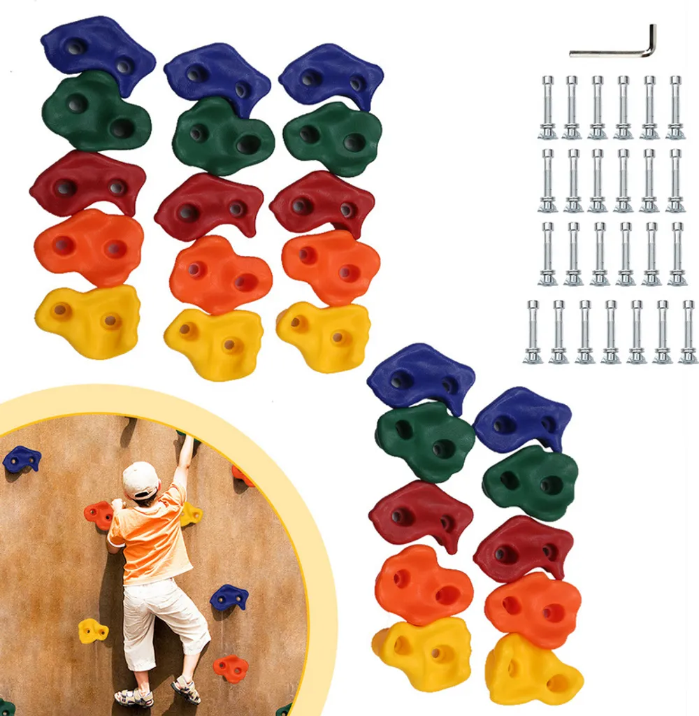 Occasione! 60X Prese Arrampicata Jiubiaz per Bambini - Prezzo Top